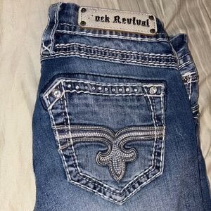Women’s rock revival jeans